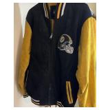Vintage Pittsburgh Steelers Jacket Suede Size