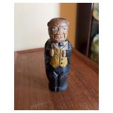 Wooden Butler character clothes brush