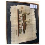 Framed Goose painting