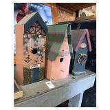 Lot of 3 birdhouses