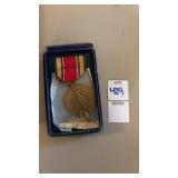 Original USA Full-Sized WW2 Victory Medal - slot