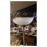 Vintage Art Deco torchiere floor lamp