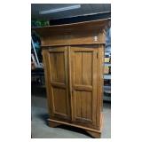 Antique Knockdown Armoire 39x19x74in.