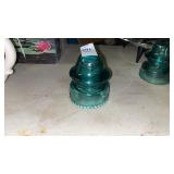 2 Hemingray Insulators