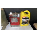 Prestone Concentrate Antifreeze and Coleman