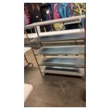 Metal Shelving Unit