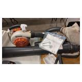 STIHL BG 86 gasoline powered handheld leaf blower