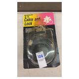 6 ft. Cable & Lock