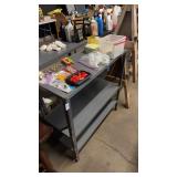 3 Level Metal Shelving Unit