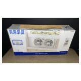 Home Essentials Twin Window Fan with Box