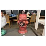 Cement Fire Hydrant Yard Decor. 16in. High