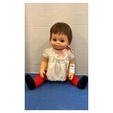 Vintage Mattel Chatty Baby Doll sleepy eyes, 16