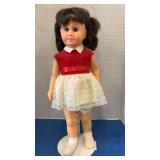 Vintage 1960s Mattel Chatty Cathy 20 in, as is