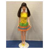 Vintage Talking Barbie Doll in Loop Scoop Outfit