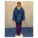 Vintage Talking Ken Barbie Doll in Sea Scene