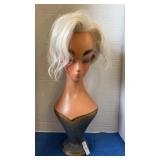 Vintage beauty school mannequin head dates 1930s