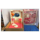 Vintage Sears beauty salon set up for 11 1/2 doll