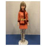 Vintage Midge Barbie Doll In Winter Wow Outfit