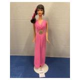 Vintage Brunette Talking Barbie Doll in Evening