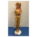 1980 Vintage Mattel Golden Dream Barbie doll,