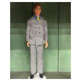 Vintage Ken Barbie Doll In Big Business Outfit