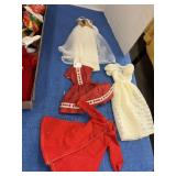 Lot of assorted vintage Barbie doll clothing and
