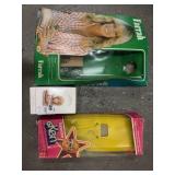 EMPTY superstar Ken box, Farrah doll, and Barbie