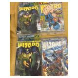 4 Vintage Wizard guide to comics: 1944, 1993,