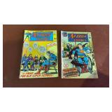Lot of 2 Vintage Action Comics