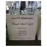 W.M. Dalton 4 beverage glasses