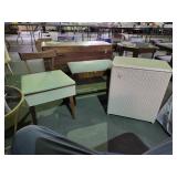 MCM Laundry Basket Sewing Chair & Bench