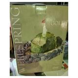 Wellspring golf Table top water Sculpture