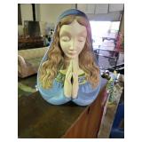 Ceramic praying figure