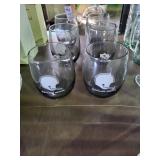 6 NFL GLASS WARE