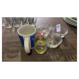 Lot of Glassware