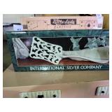 Silver plated asparagus server 10.5 in long