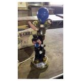 Vintage Hobo Clown Lamp Working Table Lamp