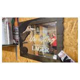 Yuengling Traditional Lager mirrored beer sign