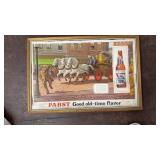 Vintage Pabst Blue Ribbon "Good Old-time Flavor"