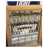 Pittsburgh Penguins Framed 92-93 Schedule