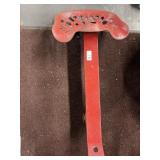 Metal trator seat