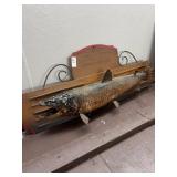 1946 3 ft Spring Creek Taxidermy Dish Mount-
