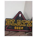 Blatz Beer Sign 16 in by 22 in