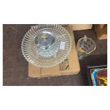 Vintage Kromex lazy Susan Platter Dish and Small
