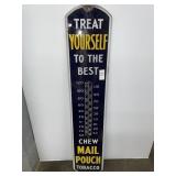 Vintage Mail Pouch Tobacco advertising sign -