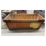 Vintage Acme markets wooden banana shipping