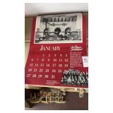 Vintage Dr Pepper Centennial calendar
