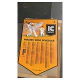Pittsburgh Pirate IC Light 2020 schedule posters