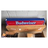 Vintage Budweiser pool table light fixture with