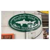 Dogfish Head Craft Brewed Ales Metal Sign